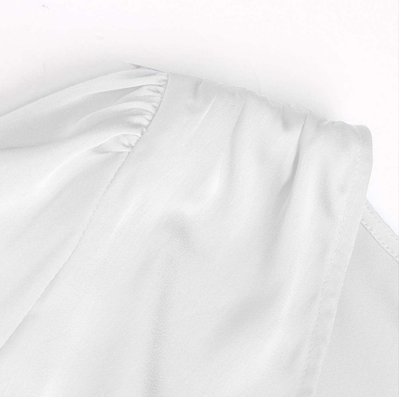 Cider Satin Faux Button Down Slip Maxi Dress - Picture 7 of 13